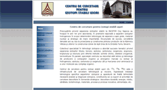 Desktop Screenshot of centruizotopi.itim-cj.ro