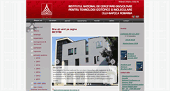 Desktop Screenshot of itim-cj.ro